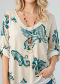 Polera Magdalena con collar